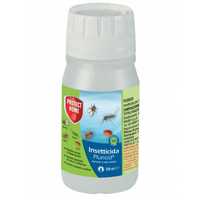 Insetticida concentrato per la protezione da zanzare Pluricid 250 ml - SBM Insetticida concentrato per la protezione da zanzare Pluricid 250 ml - SBM