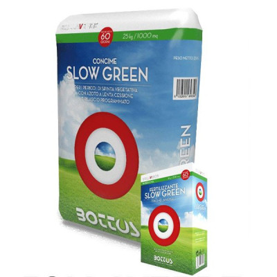 Concime fertilizzante Bottos "Slow Green 22-5-10+2MgO" - Linea ZollaVerde