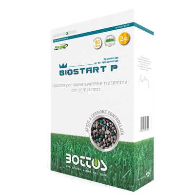 Concime per prato Bottos "BioStart P" 12-20-15 - Linea Master Green
