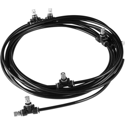 Kit Tubo Geyser per Giardino - 10 m completo di ugelli D. 4-6 mm per Art. 410 e 411 - Stocker