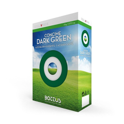 Concime rinverdente Bottos "Dark Green" 11-0-0 + 3MgO+4,5 Fe - Linea ZollaVerde