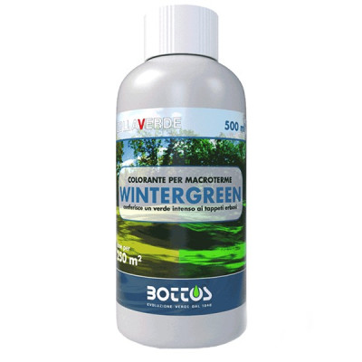 Colorante verde atossico Bottos "Wintergreen" - Linea ZollaVerde