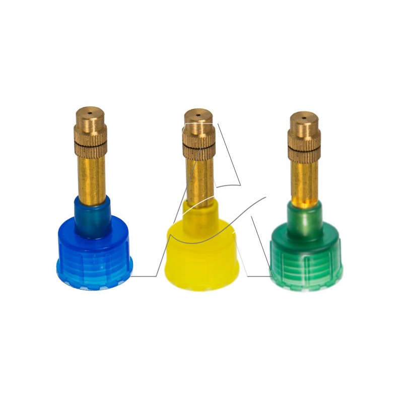 4 Ugelli Nebulizzatori In Ottone Da 1/4 Pollice: Per Irrigazione Giardino E Raffrescamento Tetti