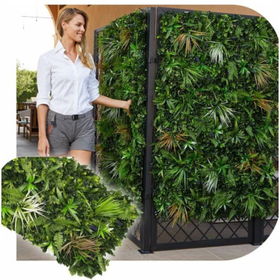 Pannello arredamento floreale/siepe Jungle 0,5 x 1 metro - Verdemax