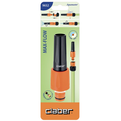 Lancia a spruzzo regolabile MAX-FLOW - CLABER 9652 Lancia a spruzzo regolabile MAX-FLOW - CLABER 9652