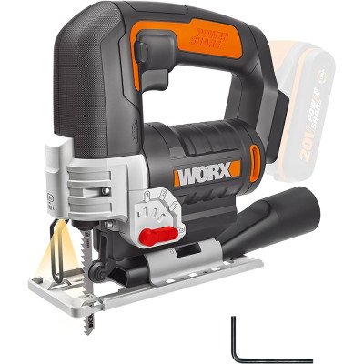 Seghetto alternativo Worx WX543.9 - 20V Litio senza batteria Seghetto alternativo Worx WX543.9 - 20V Litio senza batteria