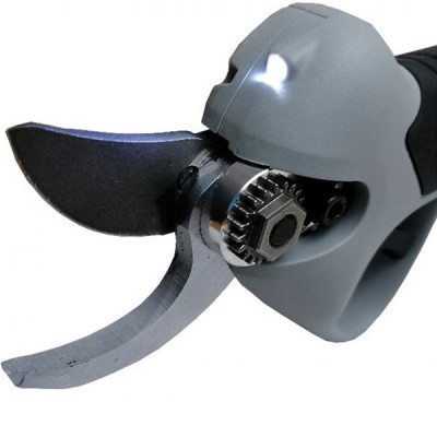 Forbice elettrica Volpi con batteria al litio da 4,0 Ah integrata e fodero - Originale Volpi