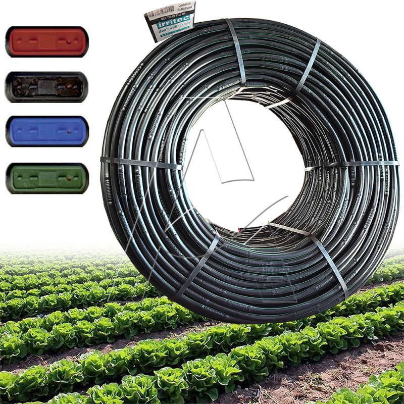 Tubo Ala Gocciolante Naturii Ø16 Mm Passo 80 Cm Autocompensante, 50 Metri Per Irrigazione