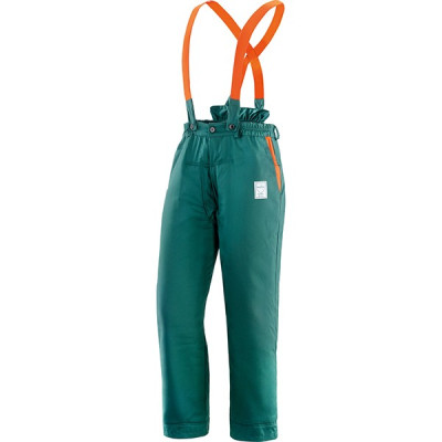 Pantalone Antitaglio Protettivo Motosega in tessuto 65% poliestere - 35% cotone mod. Forest- GreenBay
