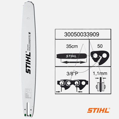 SPRANGA DI GUIDA ROLLOMATIC E 35 cm (14") - 3/8'' - 1,1mm (3005 003 3909) - ORIGINALE STIHL