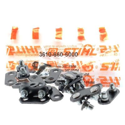 Kit 9 PZ maglia di giunzione catena Stihl P. 3/8" spessore 1.1 mm - Ricambio Originale Kit 9 PZ maglia di giunzione catena Stihl P. 3/8" spessore 1.1 mm - Ricambio Originale