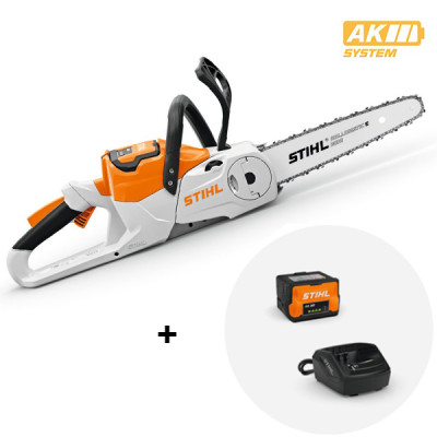 Motosega a batteria Stihl MSA 70 C-B set completo di batteria e caricabatteria - Sistema AK + Omaggi Motosega a batteria Stihl MSA 70 C-B set completo di batteria e caricabatteria - Sistema AK + Omaggi