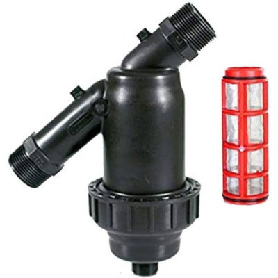 Filtro a Y da 3/4" - 5 mc/h - elemento filtrante Rete Poliestere 120 mesh - Irritec Filtro a Y da 3/4" - 5 mc/h - elemento filtrante Rete Poliestere 120 mesh - Irritec