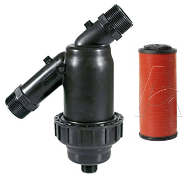 Filtro a Y da 3/4" - 5 mc/h - elemento filtrante Dischi 120 mesh - Irritec Filtro a Y da 3/4" - 5 mc/h - elemento filtrante Dischi 120 mesh - Irritec