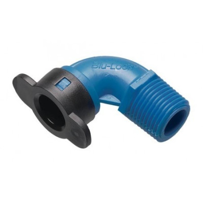 Gomito a 90° Maschio Blu-Lock Gomito a 90° Maschio Blu-Lock