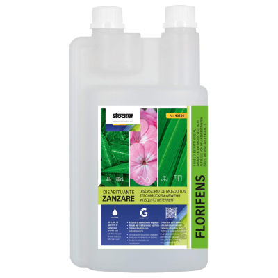 Florifens Stocker - Concentrato Emulsionabile Disabituante per Zanzare - Litri 1 Florifens Stocker - Concentrato Emulsionabile Disabituante per Zanzare - Litri 1