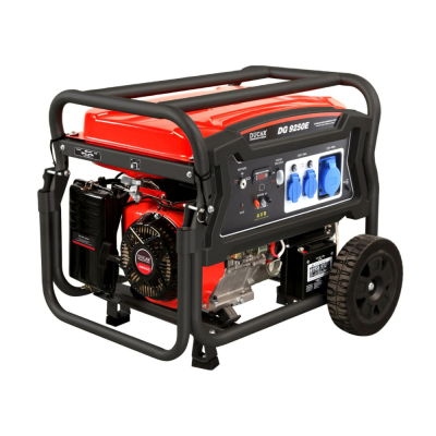 Generatore Benzina 4 Tempi OHV 420 Cc - 6,5 Kw - Ducar DG9250e - Avv. Elettrico