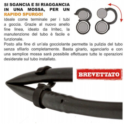Anello fine linea aperto 16 mm - Irritec Anello fine linea aperto 16 mm - Irritec