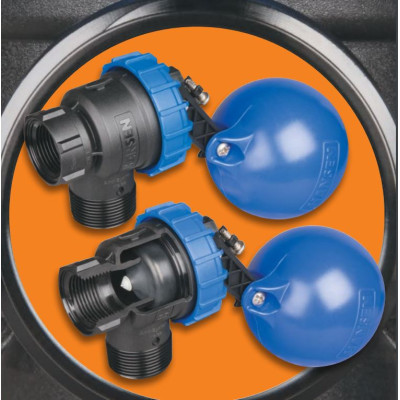 Hansen Max Flo - Rubinetto a galleggiante 1"-1"1/4 per portate di acqua elevate - Valvole a galleggiante