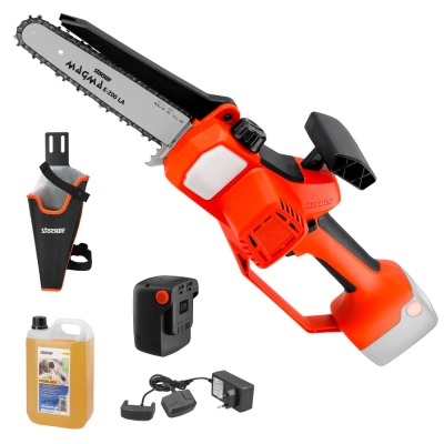 Stocker Magma E-200 LA - Kit Motosega 21 V + Fodero + Batteria 2,6 Ah Stocker Magma E-200 LA - Kit Motosega 21 V + Fodero + Batteria 2,6 Ah