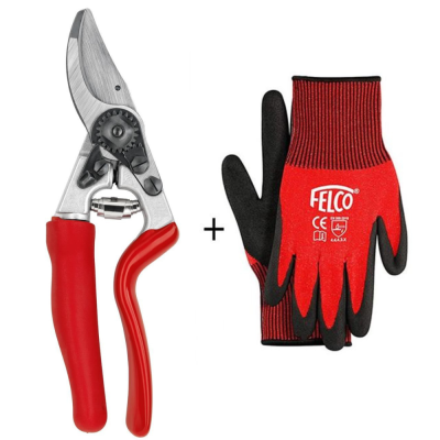 FELCO 7 - Forbice da potatura professionale F7 + Guanto G701