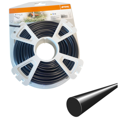 Stihl Filo decespugliatore sez. Tonda Ø 3,3 mm Nero - Bob. 38 metri