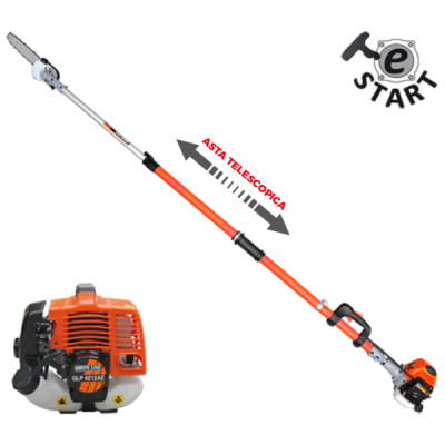 Potatore a scoppio Greenline GLP 420 asta telescopica | AgricolBio.it