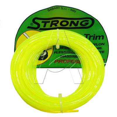 Filo nylon decespugliatore STRONG a Sezione Quadra - diametro 2,7 mm - lunghezza 50 mt.