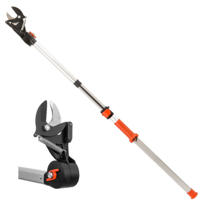 Stocker 606 - Forbice potatura asta lunga telescopica 170/280 cm - Taglio Ø 35 mm