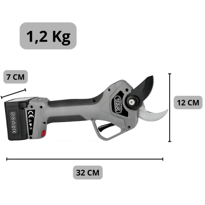 Volpi KV390 Forbice elettrica da potatura Ø 40 mm | AgricolBio.it