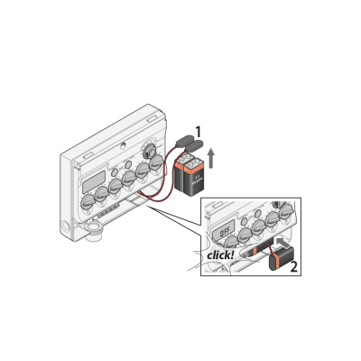 Programmatore elettronico 6 linee MULTIPLA DC 9 V LCD | AgricolBio.it