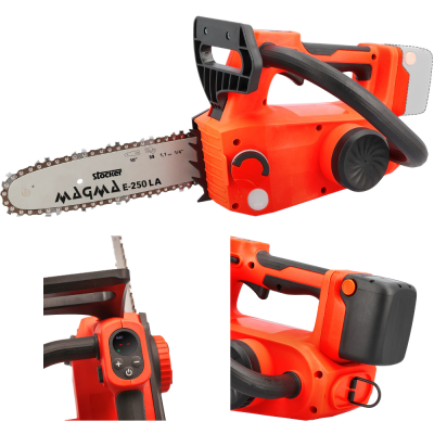 Stocker Magma E-250 LA Motosega a batteria 21 V SET  | AgricolBio.it