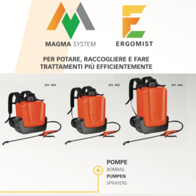Stocker Batteria 4,0 Ah - 21,6 V - Magma System | AgricolBio.it