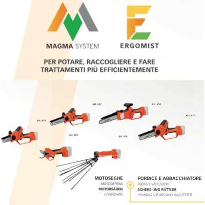 Stocker Batteria 4,0 Ah - 21,6 V - Magma System | AgricolBio.it