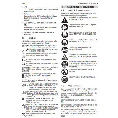 Motosega a batteria Stihl MSA 220 C-B Sistema AP | Agricolbio.it