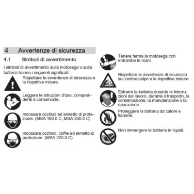 Motosega a batteria Stihl MSA 200 C-B Sistema AP | AgricolBio.it