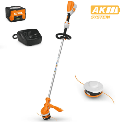 Stihl FSA 70 R SET - Decespugliatore con Batteria AK20 (36V 4Ah) e Caricabatteria AL101 - Sistema AK