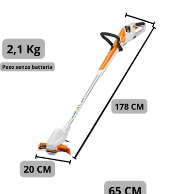 Decespugliatore a batteria Stihl FSA 30 - set completo | Agricolbio.it