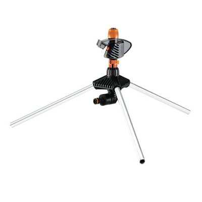 Irrigatore Claber a intermittenza Impact Tripod regolabile da 0° a 360°