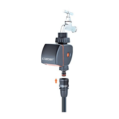 Programmatore da Programmatore centralina irrigazione da rubinetto AQUAUNO LOGICA - CLABER 8422rubinetto manuale Claber AcquaUno Programmatore da Programmatore centralina irrigazione da rubinetto AQUAUNO LOGICA - CLABER 8422rubinetto manuale Claber AcquaUno