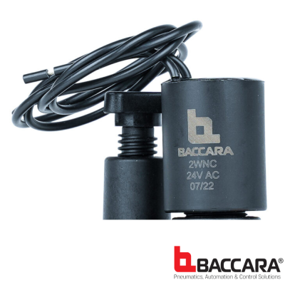 Elettrovalvola Baccara da 1" F/F con C. di flusso 24 VAC | AgricolBio.it