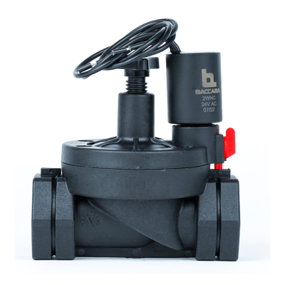 Elettrovalvola Baccara da 1" F/F con C. di flusso 24 VAC | AgricolBio.it
