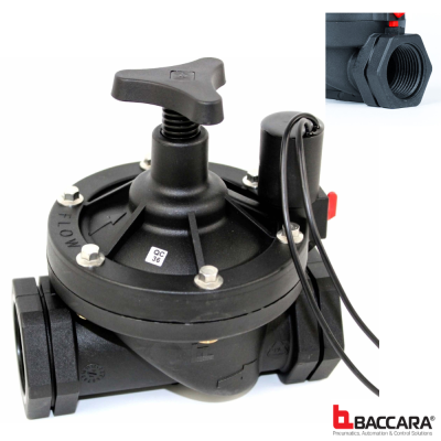 Elettrovalvola Baccara 1"1/2 femmina 24 VAC | AgricolBio.it