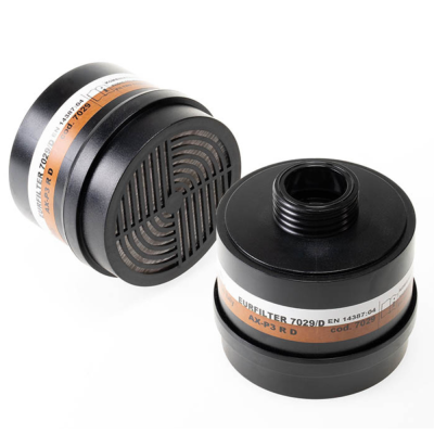 Filtro protezione AX-P3 R per maschera a pieno facciale serie PANAREA Milla s.r.l. - adattabile a Raccordi normalizzati EN 148-1