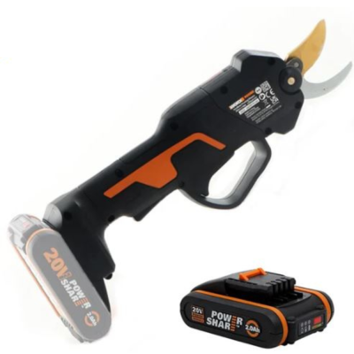 WORX WG330E - Forbice potatura con batteria inclusa