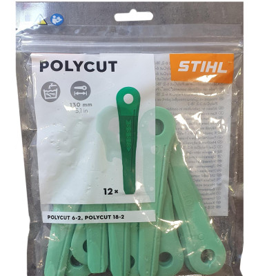 Gruppo coltelli da 12 pezzi per Polycut 6-2 e 18-2 | AgricolBio.it