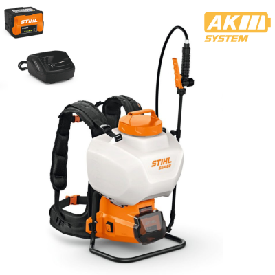 Stihl SGA 60 SET - Irroratore 15 Litri con batteria AK 10 36V e caricabatterie AL1 inclusi