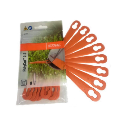 Stihl Gruppo coltelli per Testina Falciante PolyCut 2-2 - Conf. 8 pz - Cod. 4008-007-1000