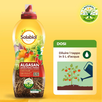 Concime biologico a base di alga - Solabiol 1 litro | AgricolBio.it
