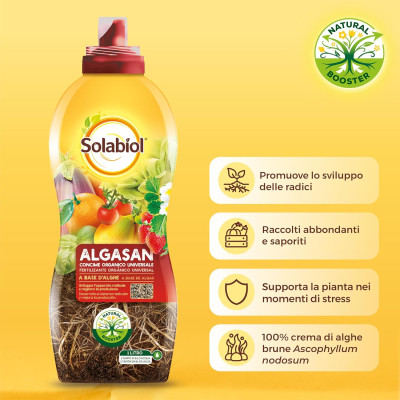Concime biologico a base di alga - Solabiol 1 litro | AgricolBio.it